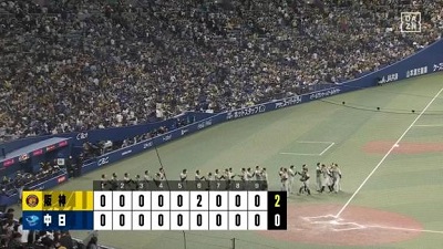 4月22日(土) セ・リーグ公式戦「中日vs.阪神」【試合結果、打席結果 ...