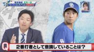 中日・田中幹也、2番打者として起用された時の意識を明かす